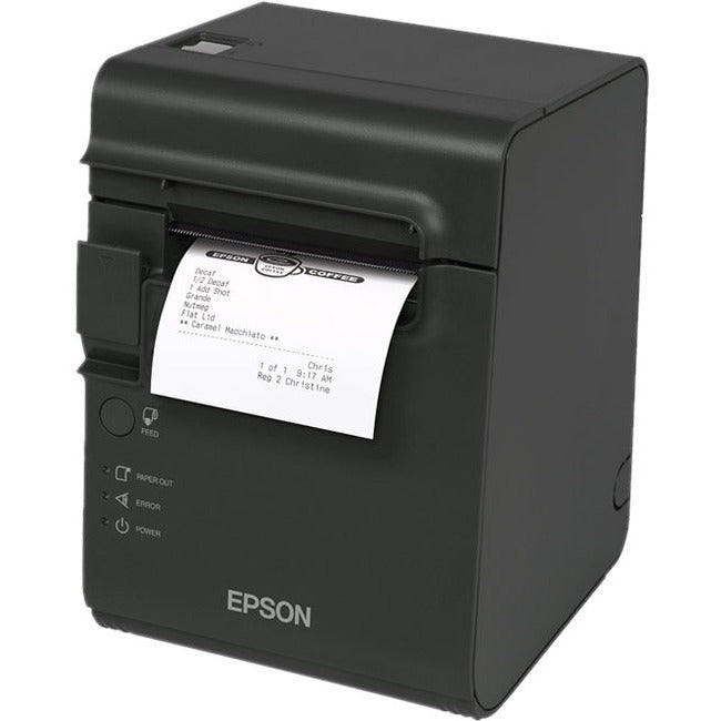 Epson TM-L90 LFC Direct Thermal Printer - Monochrome - Wall Mount - Label/Receipt Print - USB Epson TM-L90 LFC Direct Thermal Printer - Monochrome - Wall Mount - Label/Receipt Print - USB